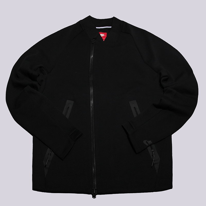 мужская черная толстовка Nike Tech Fleece Jacket 832114-010 - цена, описание, фото 1